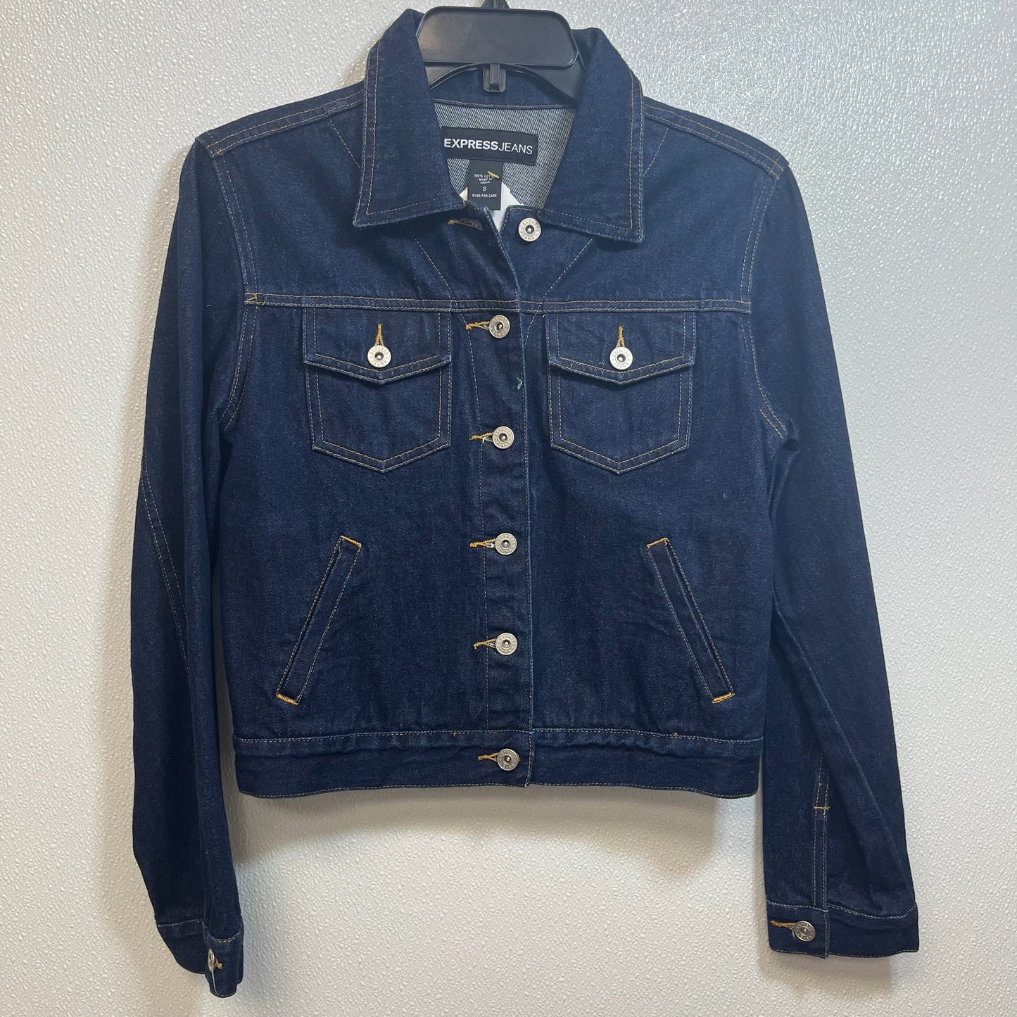 Jacket Denim By Express O  Size: S