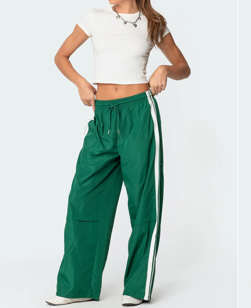 Athletic Pants By Edikred In Green, Size: L