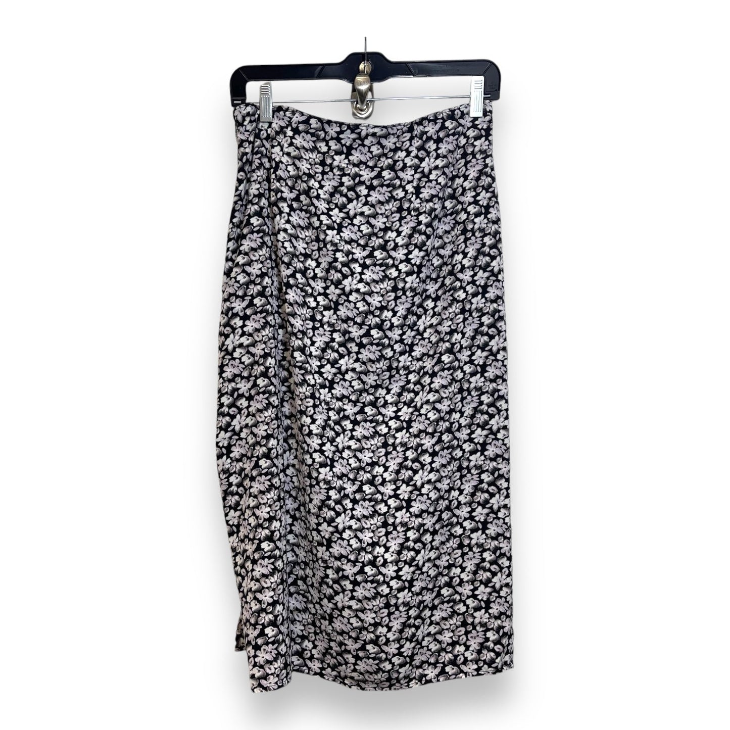 Skirt Midi By Abercrombie And Fitch In Floral Print, Size: M