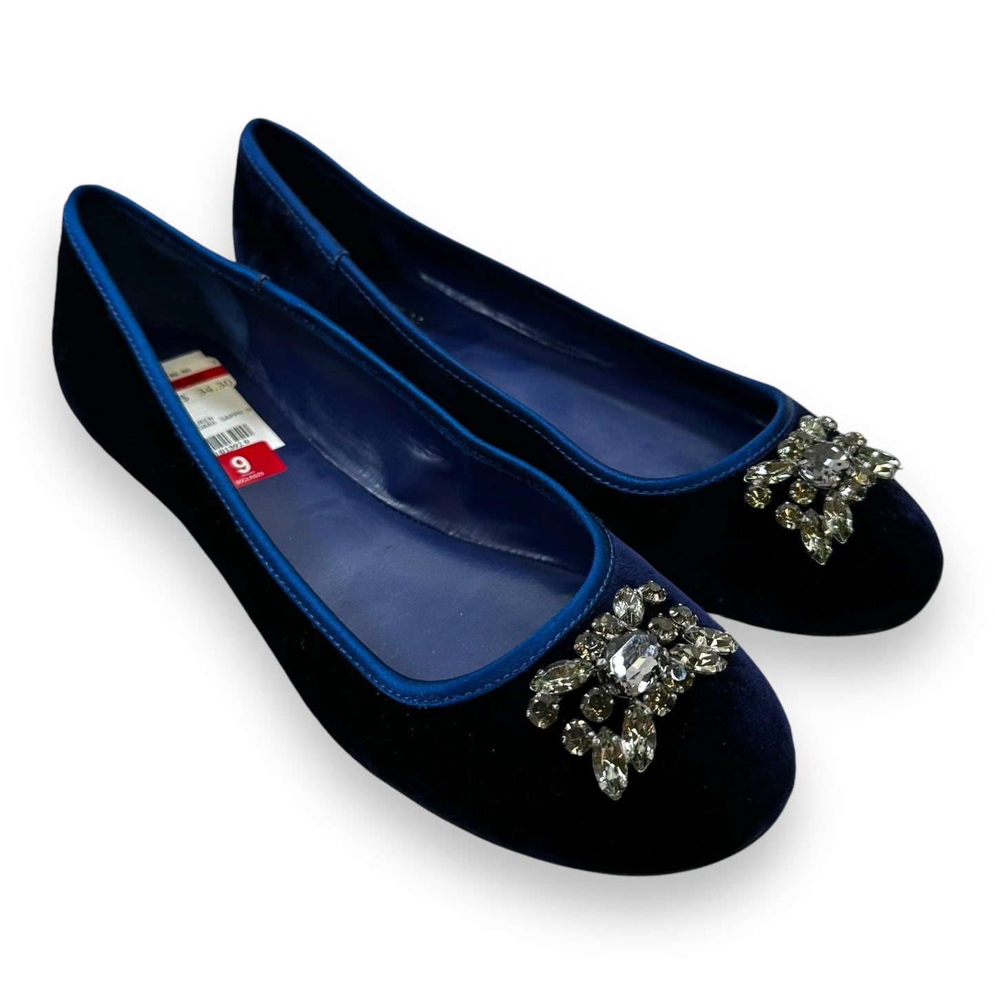 Shoes Flats By Lauren By Ralph Lauren In Blue, Size: 9