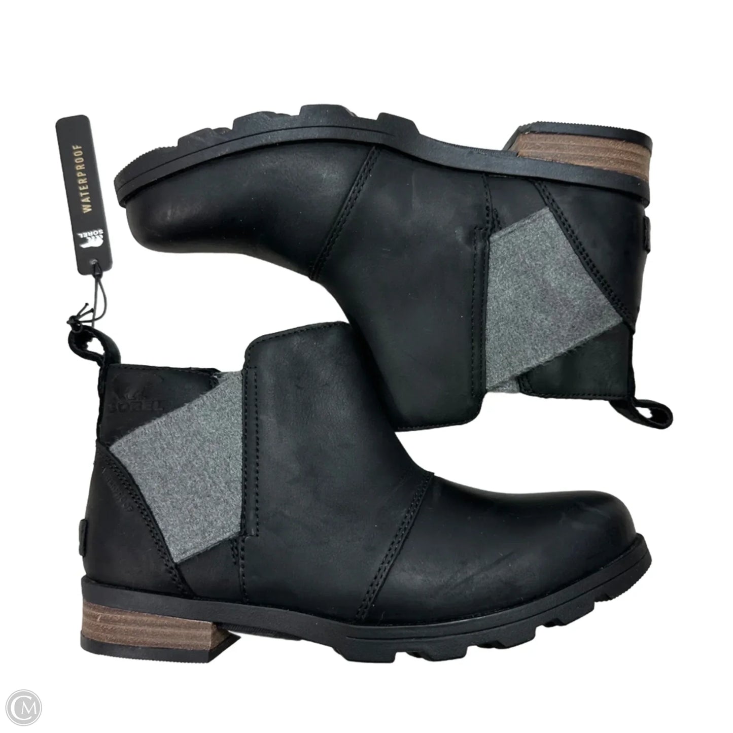 Boots Ankle Flats By Sorel In Black, Size: 6.5