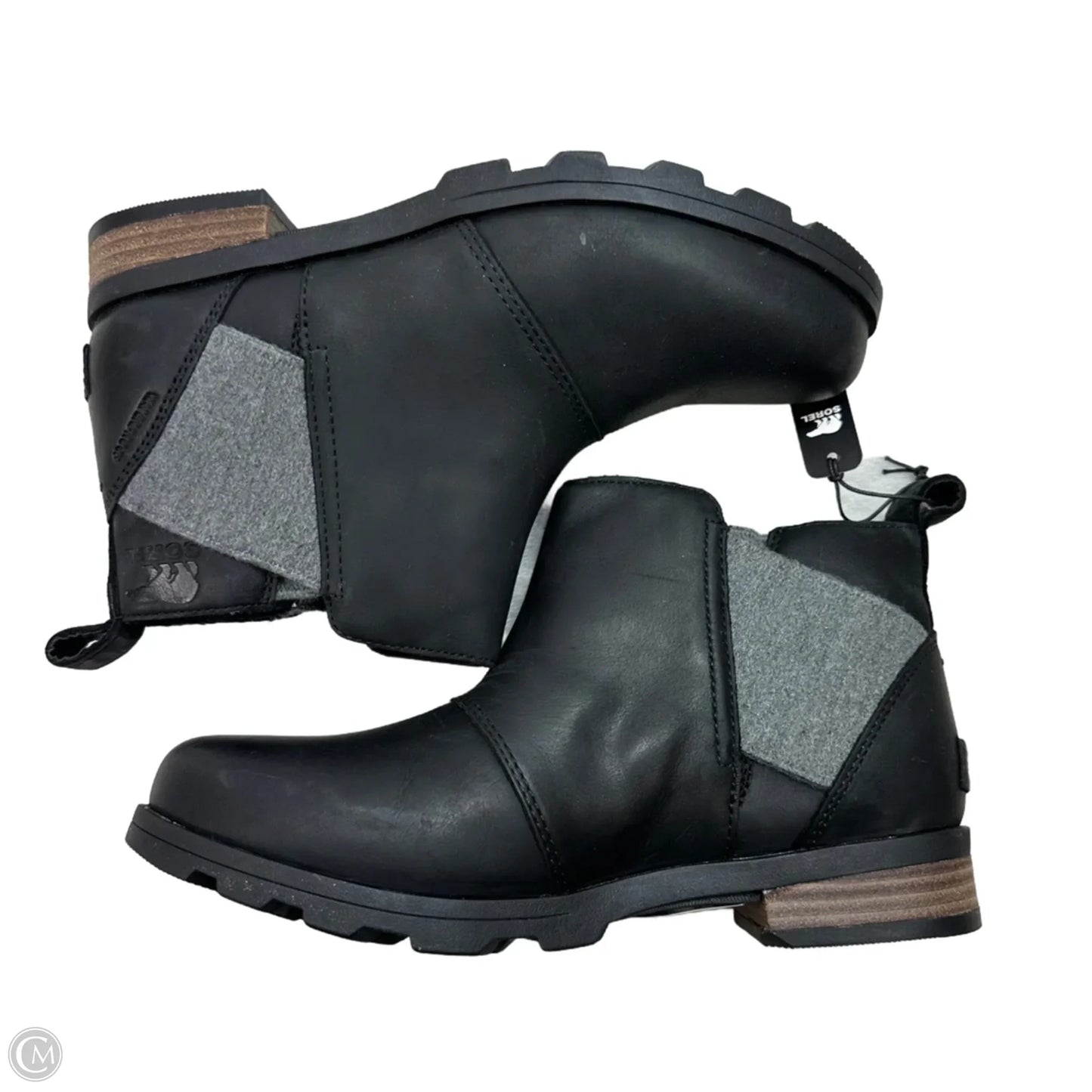 Boots Ankle Flats By Sorel In Black, Size: 6.5