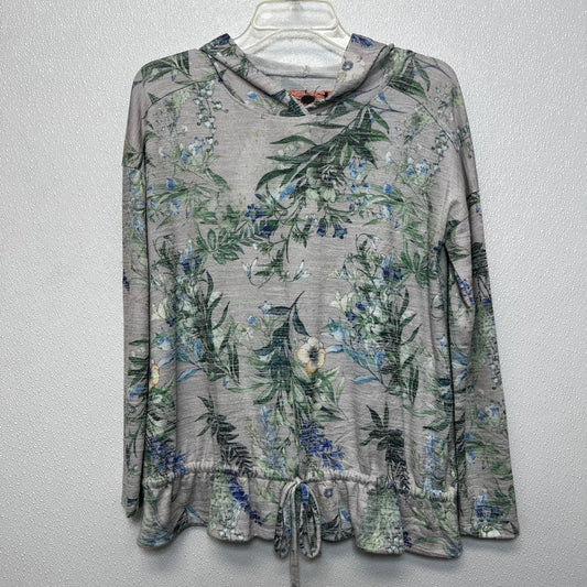 Top Long Sleeve By Cupio In Floral, Size: S