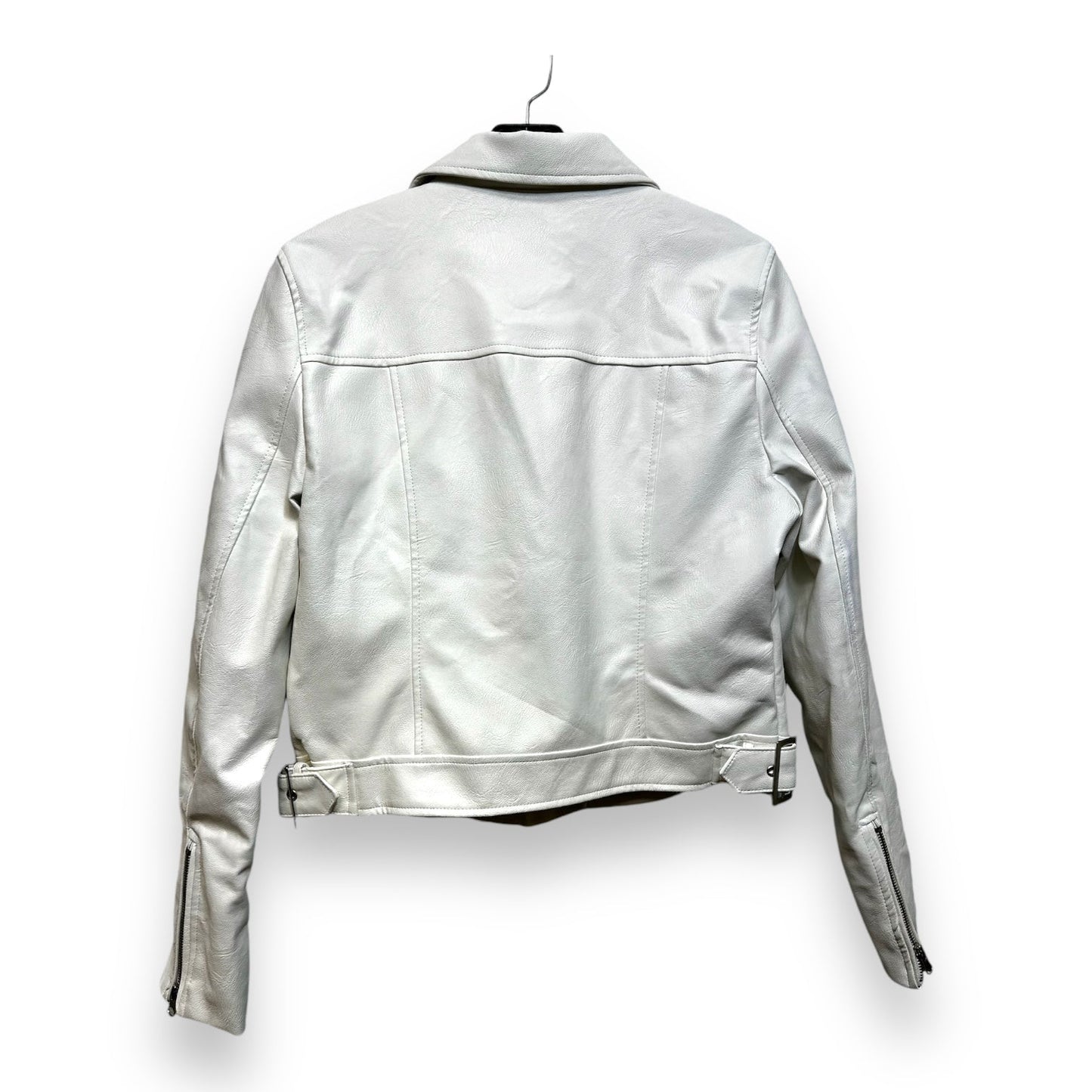 Jacket Other By Clothes Mentor In White, Size: L