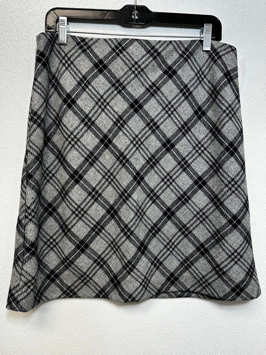 Skirt Mini & Short By Talbots O In Plaid, Size: 8