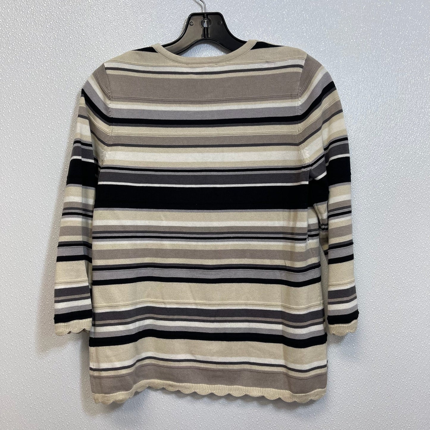 Cardigan By Isaac Mizrahi Live Qvc In Striped, Size: Xs