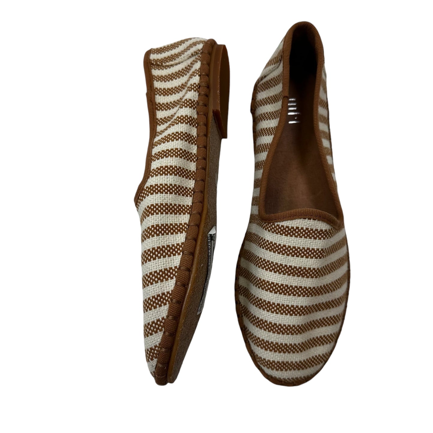 Shoes Flats By J Jill O In Striped, Size: 7