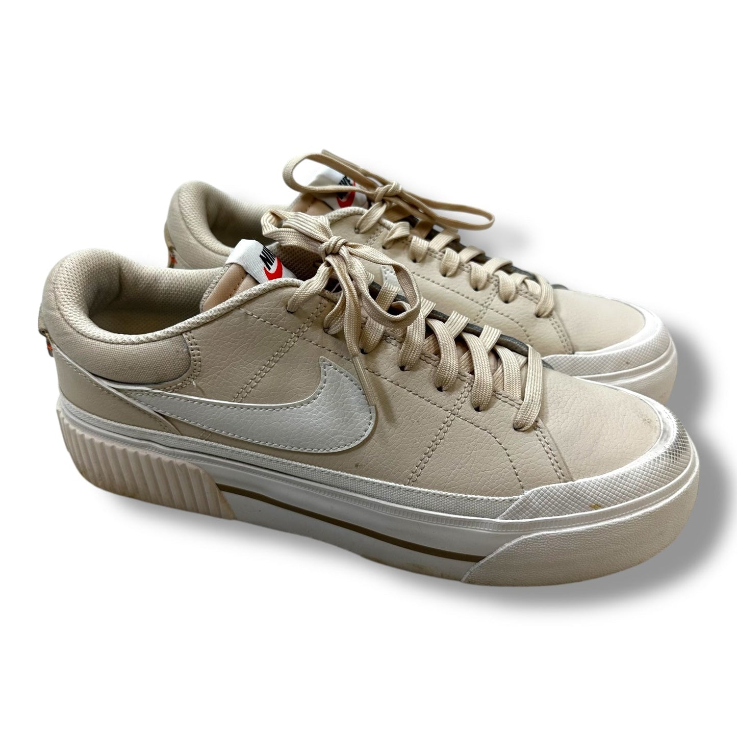 Shoes Athletic By Nike In Tan, Size: 10