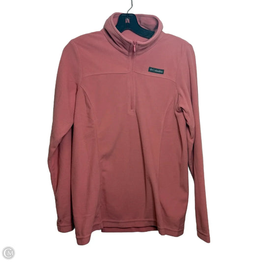 Jacket Fleece By Columbia In Pink, Size: M