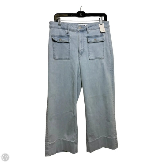 Jeans Wide Leg By Micas In Blue Denim, Size: 10