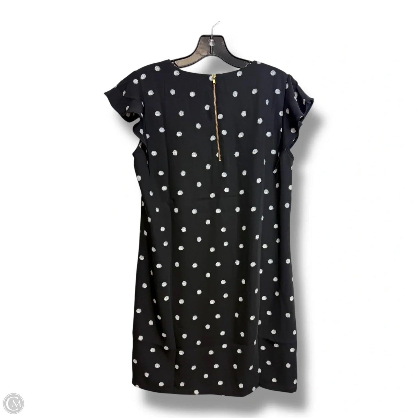 Dress Casual Short By Nicole Miller In Polkadot Pattern, Size: 4