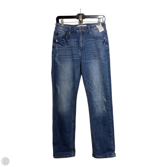 Jeans Straight By Kancan In Blue, Size: 4