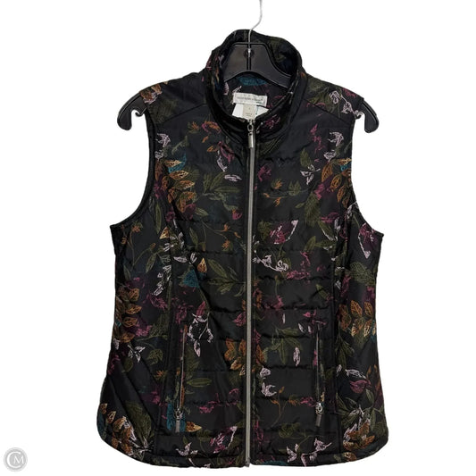 Vest Other By Christopher And Banks In Floral Print, Size: S