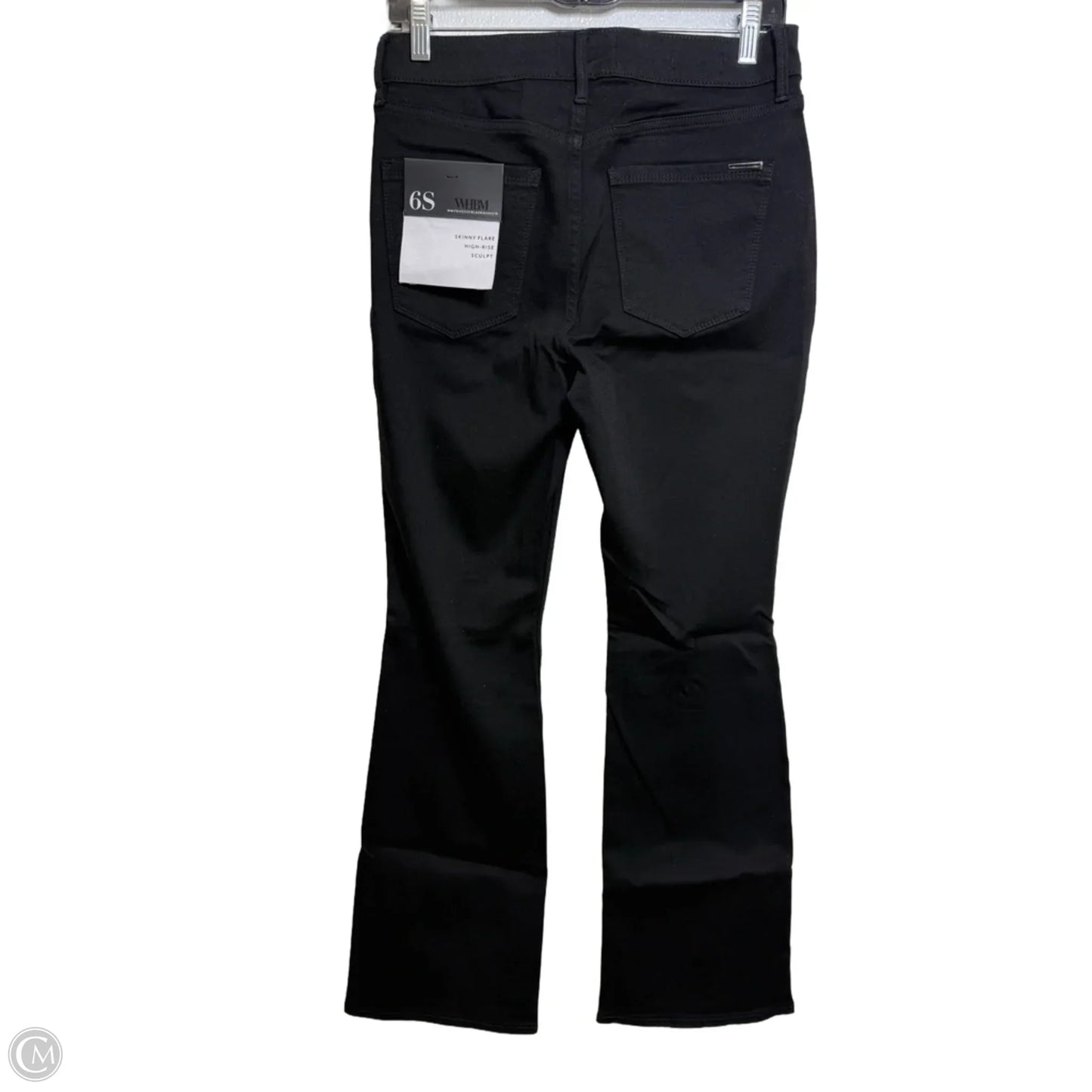 Jeans Straight By White House Black Market In Black, Size: 6