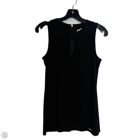 Top Sleeveless Designer By Michael Kors In Black, Size: S