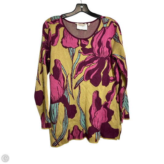 Sweater By Soft Surroundings In Floral Print, Size: M