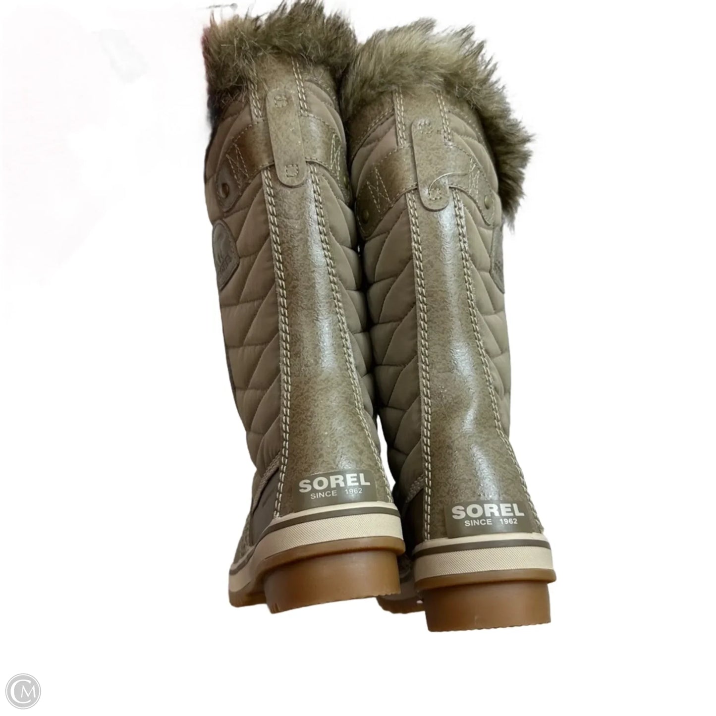 Boots Snow By Sorel In Tan, Size: 7