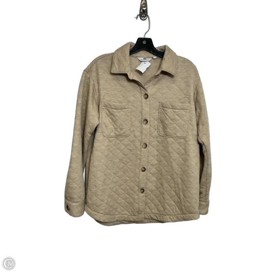 Top Long Sleeve By Vineyard Vines In Tan, Size: S