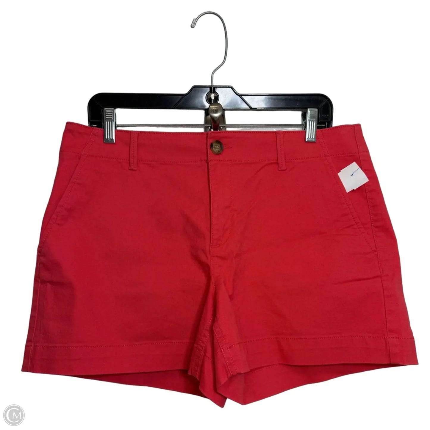 Shortalls By Loft In Orange, Size: 8