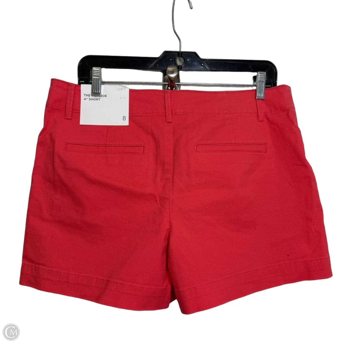Shortalls By Loft In Orange, Size: 8