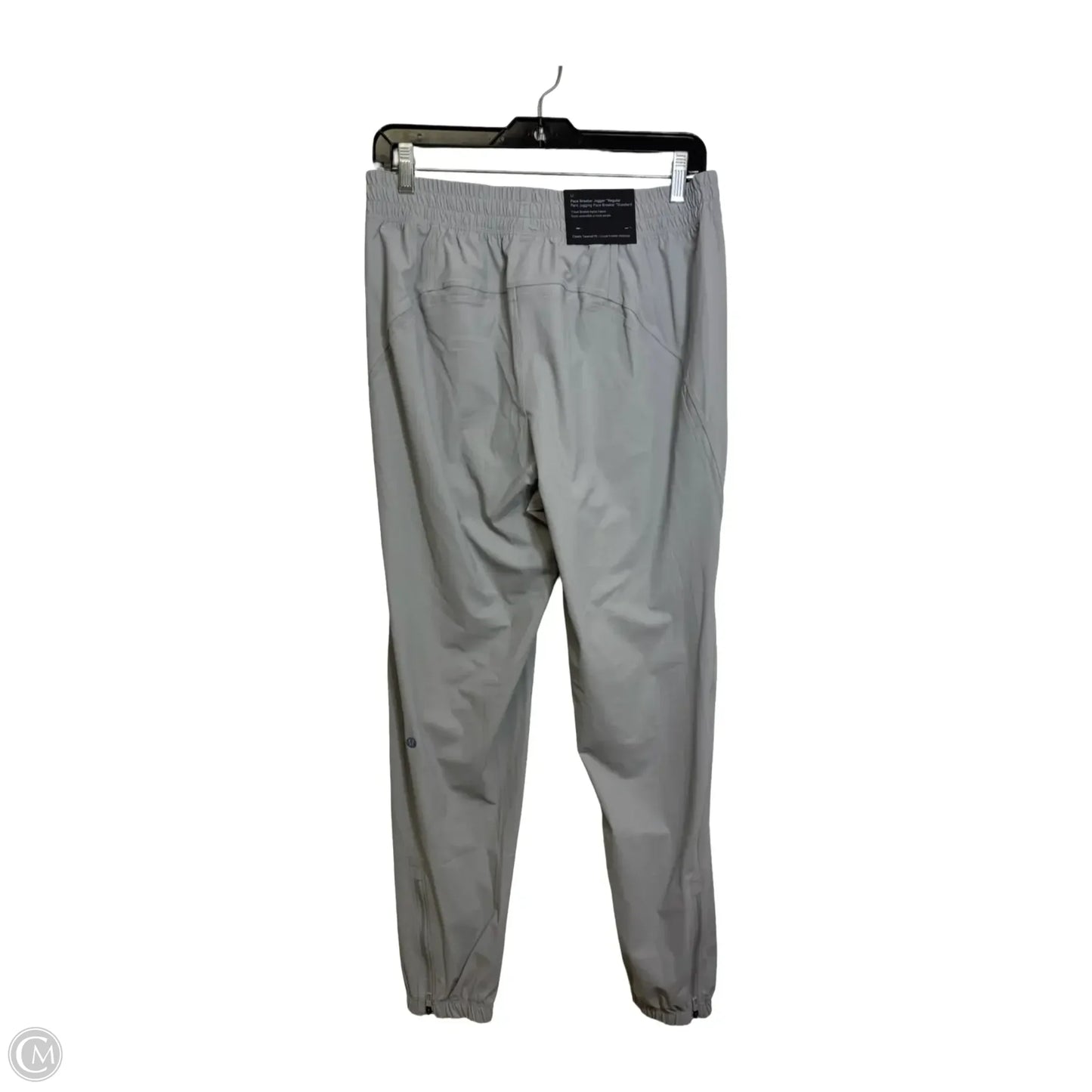 Pace Breaker Jogger Athletic Pants By Lululemon In Grey, Size: M