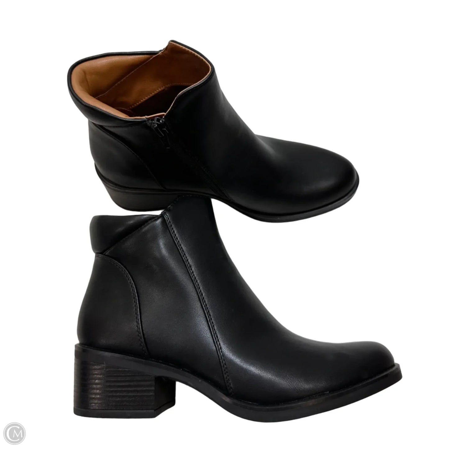 Boots Ankle Flats By White Mountain In Black, Size: 7.5