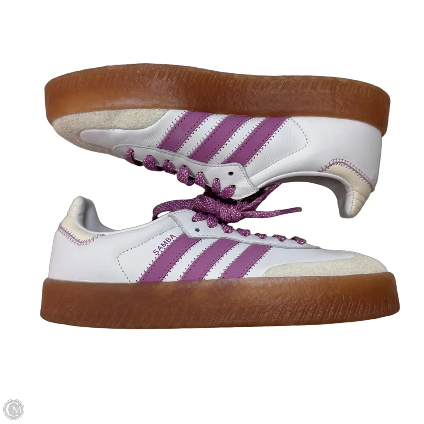 Shoes Athletic By Adidas In White, Size: 7.5