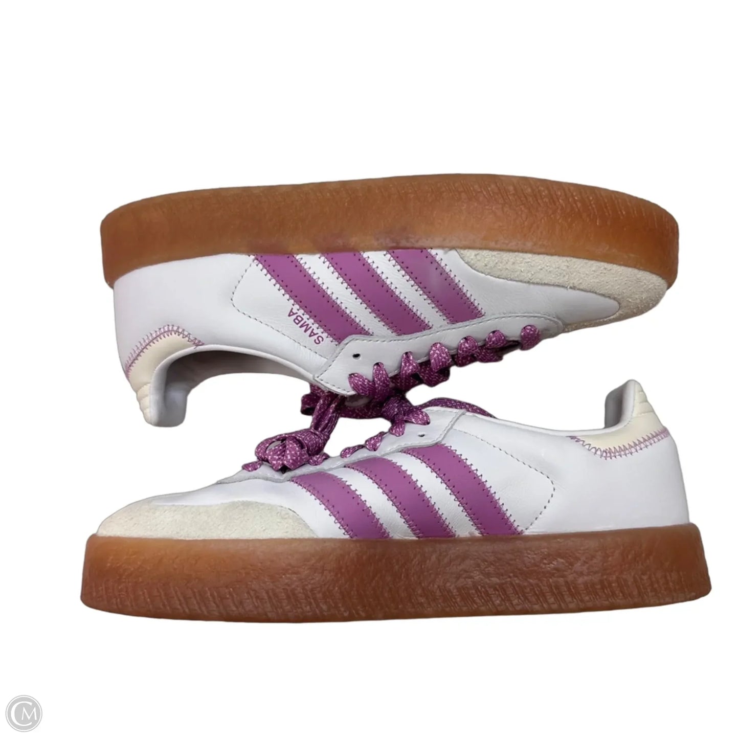 Shoes Athletic By Adidas In White, Size: 7.5