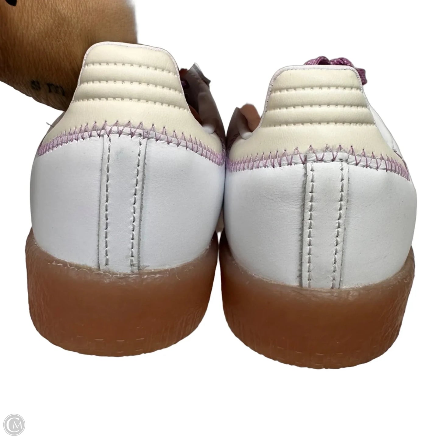 Shoes Athletic By Adidas In White, Size: 7.5
