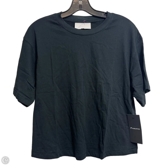 Top Short Sleeve By Fabletics In Black, Size: S