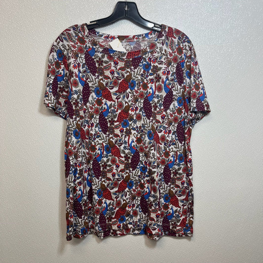 Top Short Sleeve By Loft O  Size: L