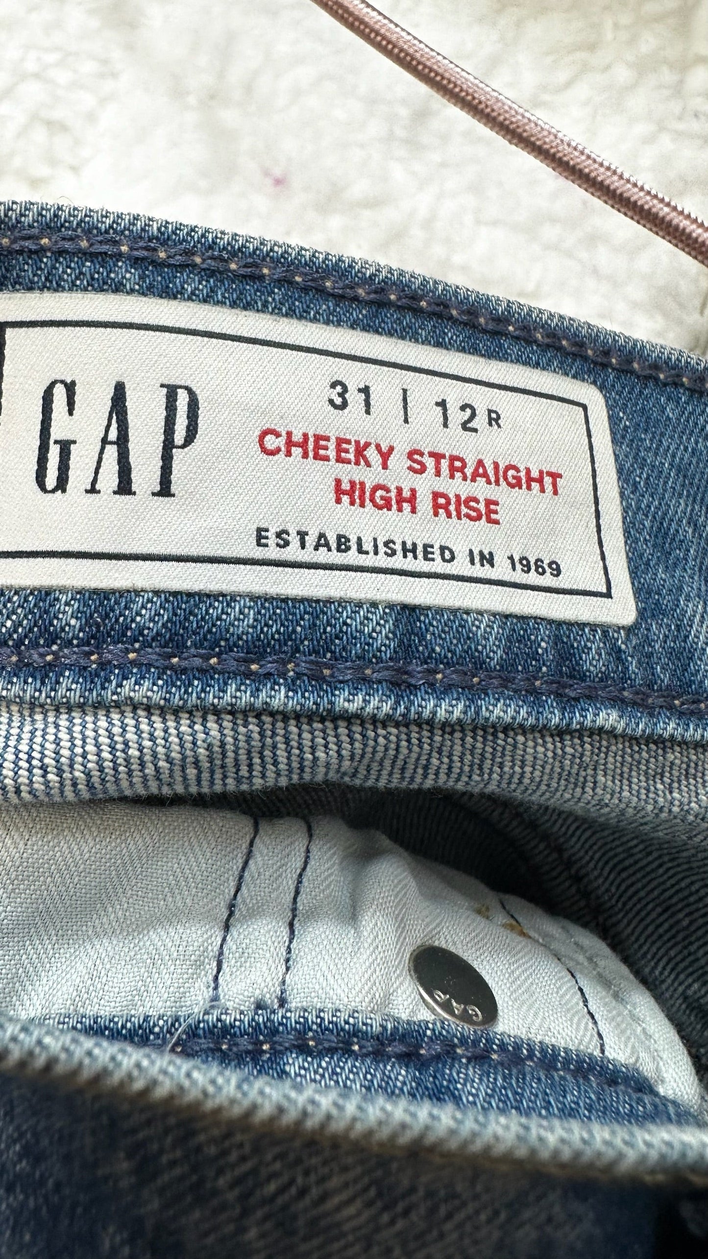 Jeans Straight By Gap O  Size: 12