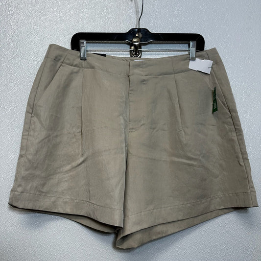 Tan Shorts Gap O, Size 14