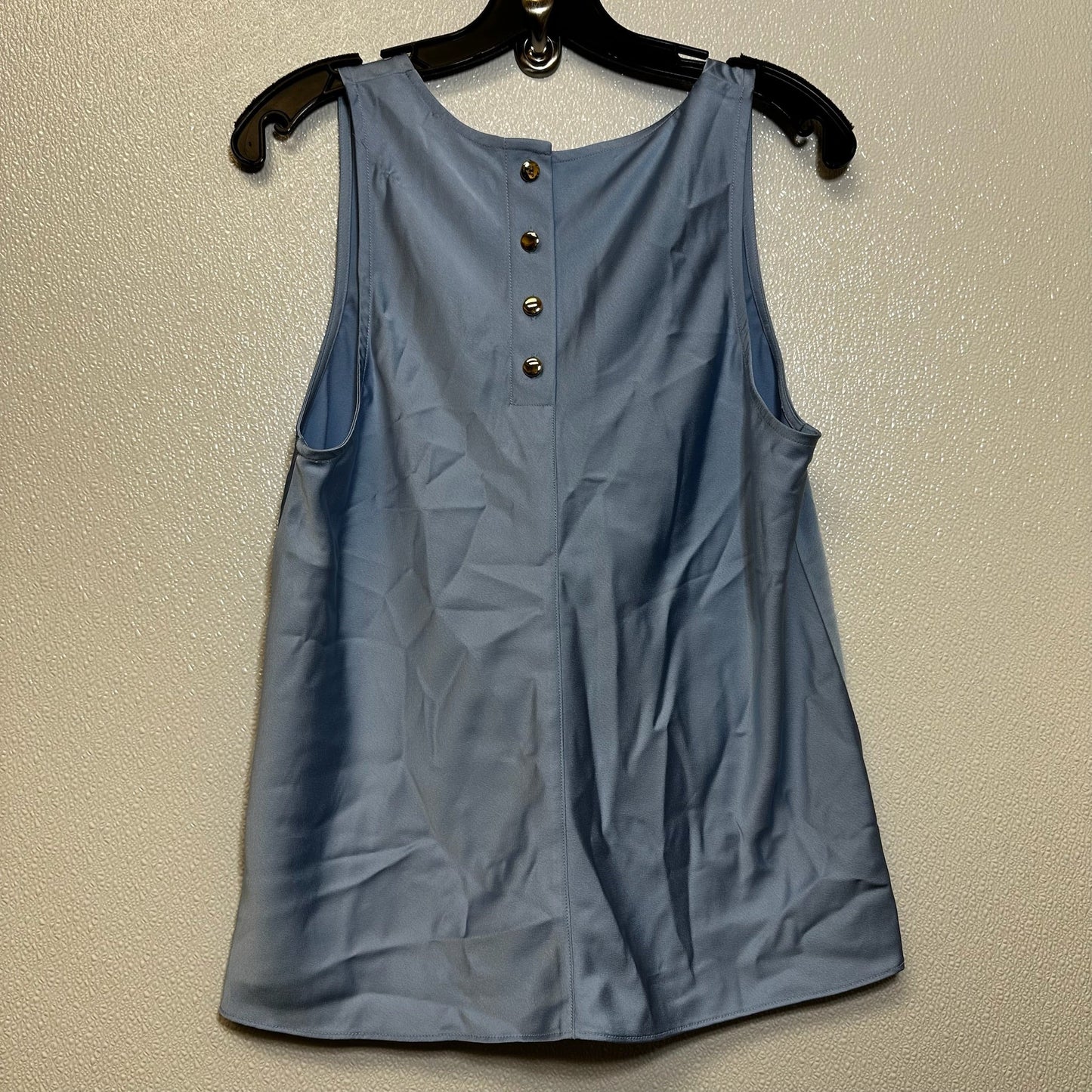 Blue Top Sleeveless J Crew O, Size M