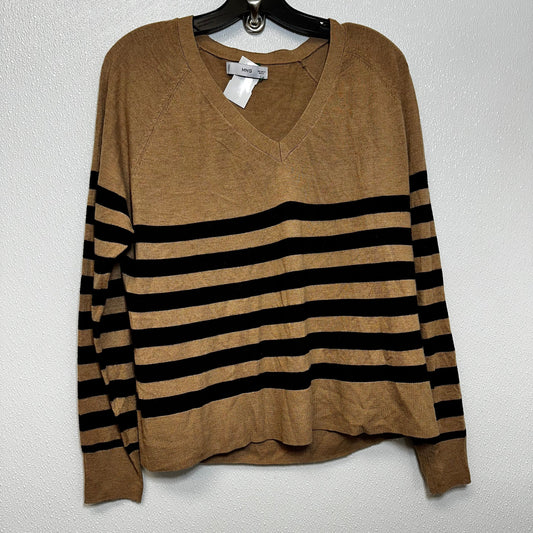 Brown Top Long Sleeve Mng, Size M