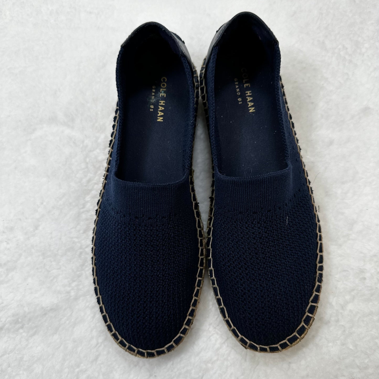 Navy Shoes Flats Ballet Cole-haan O, Size 7.5