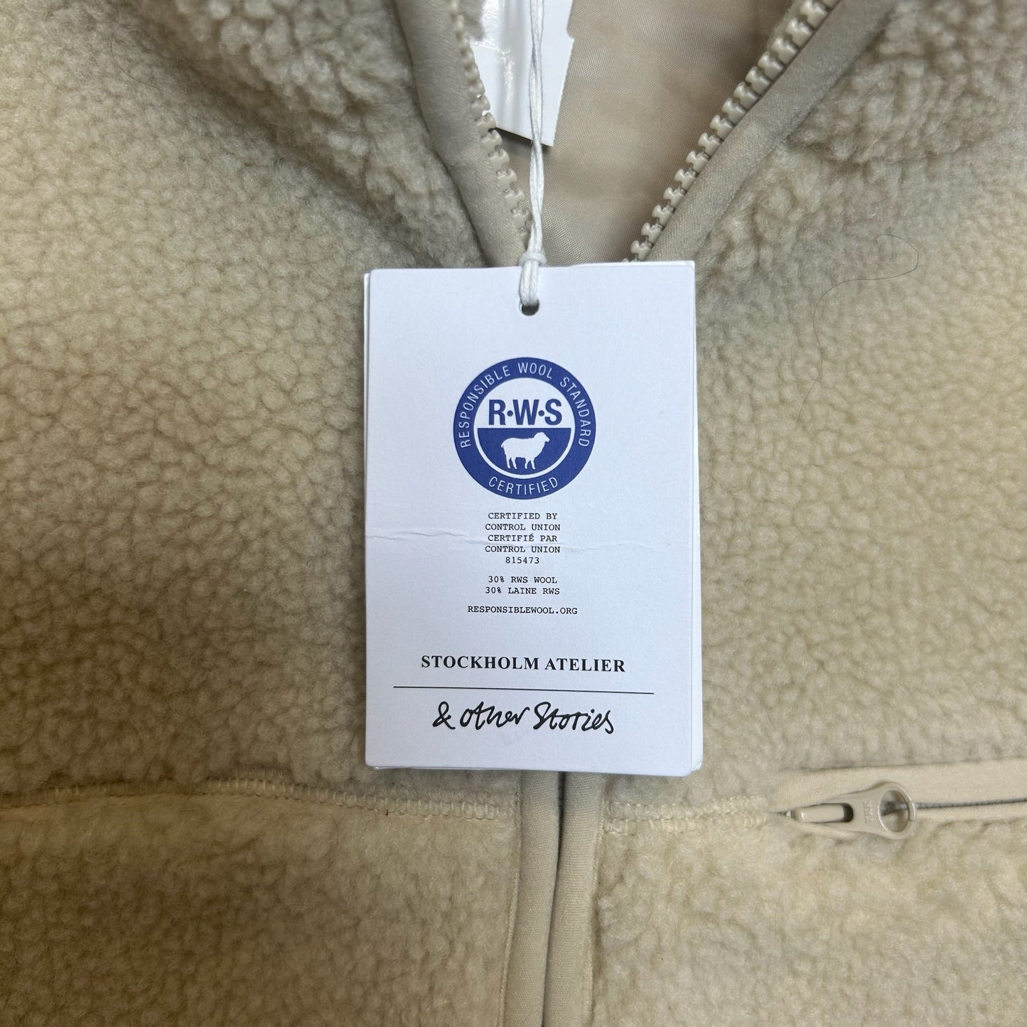 Cream Vest Faux Fur & Sherpa Clothes Mentor, Size Xs