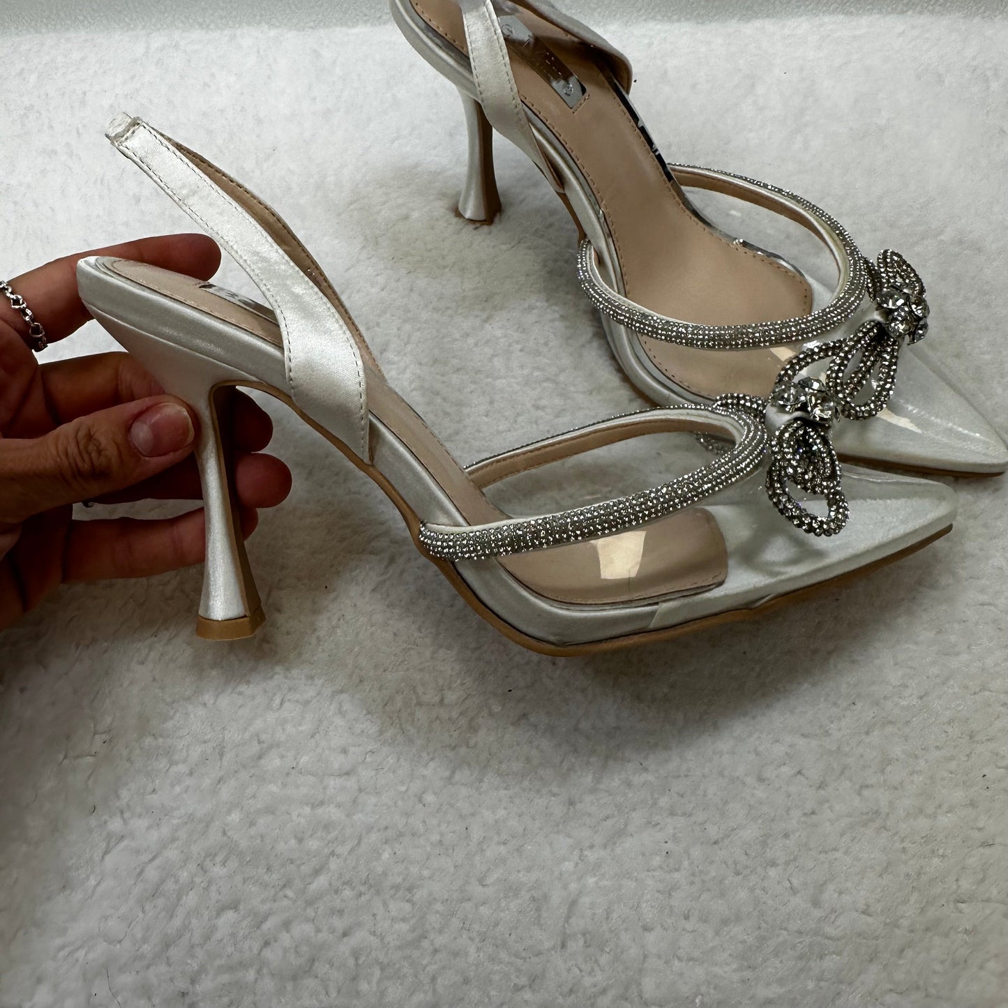 Pearl Shoes Heels Stiletto Clothes Mentor, Size 6