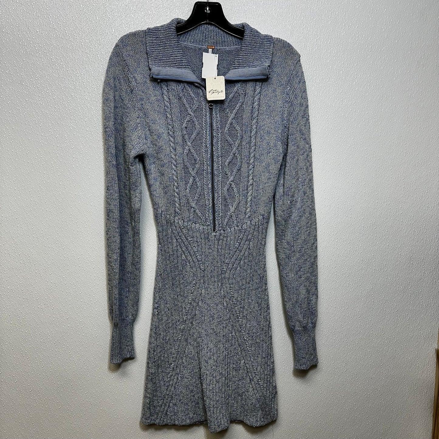 Blue Dress Casual Midi Free People, Size M