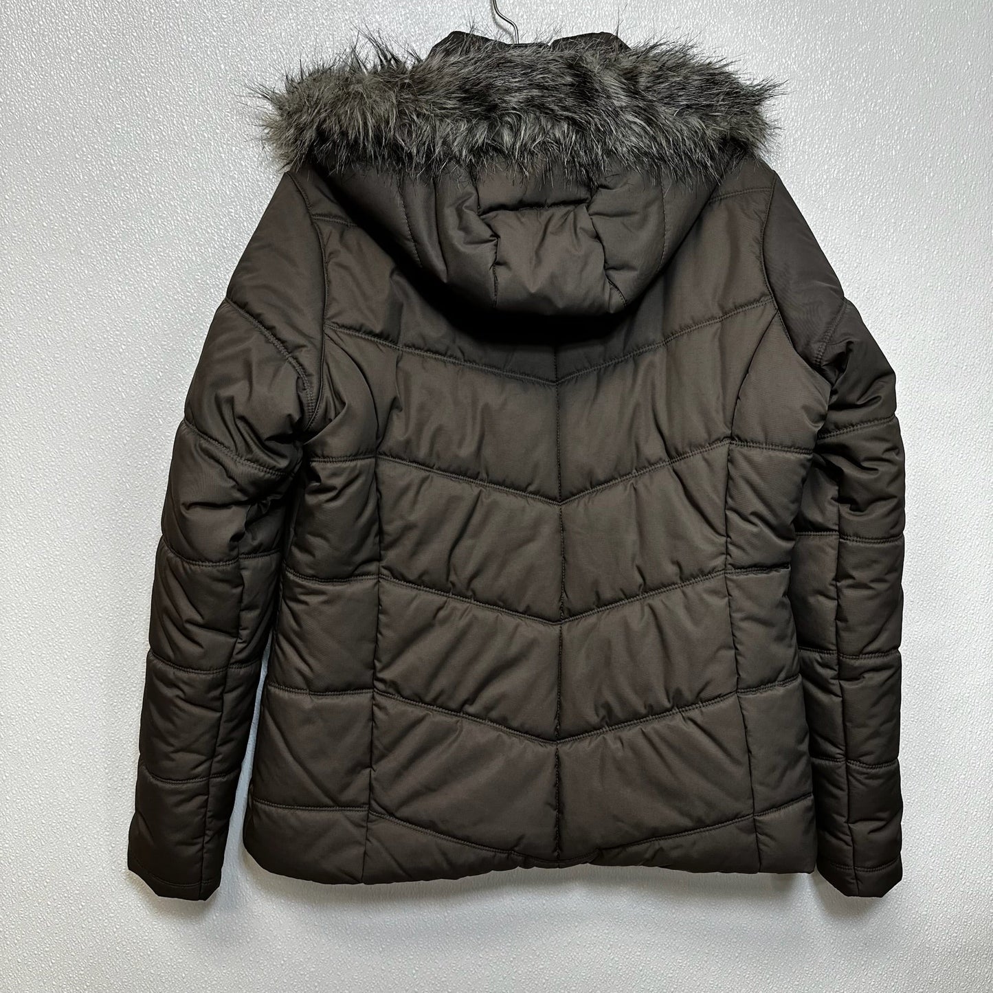 Grey Coat Puffer & Quilted Columbia, Size L