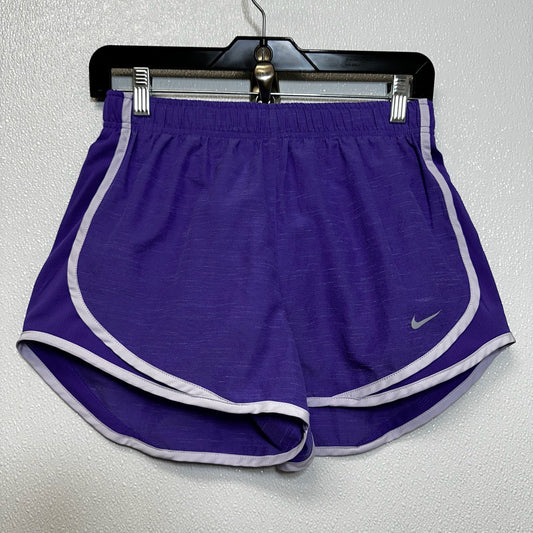 Purple Athletic Shorts Nike Apparel, Size S