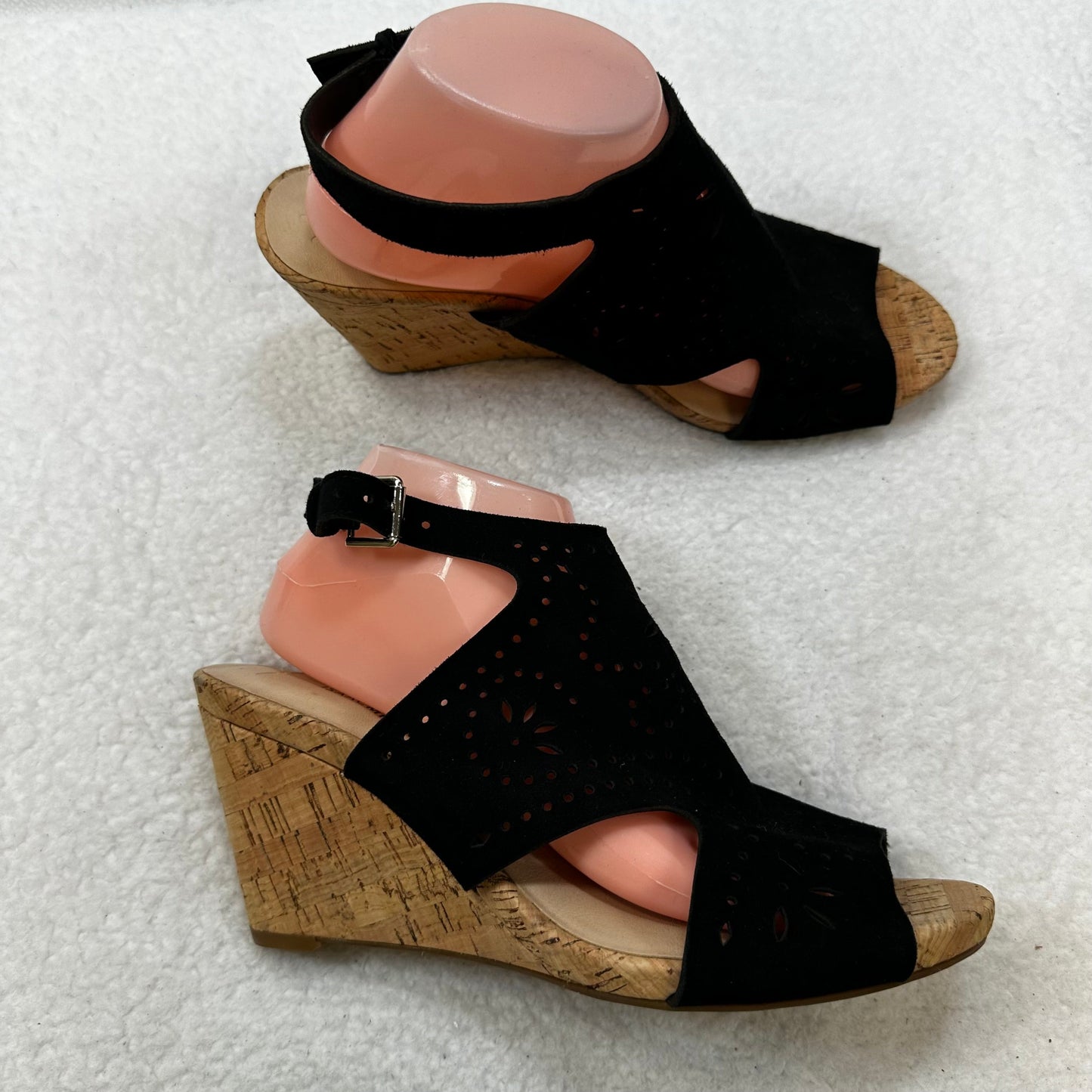 Black Shoes Heels Block Isaac Mizrahi Target, Size 10