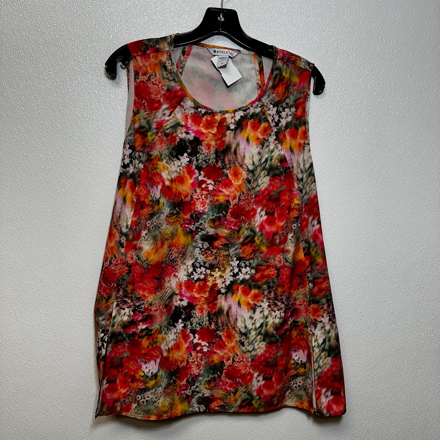 Floral Athletic Tank Top Athleta, Size 1x