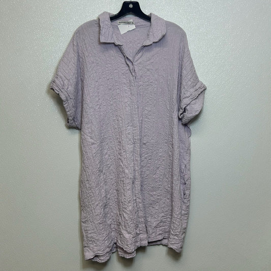 Purple Dress Casual Short Abercrombie And Fitch, Size Xl