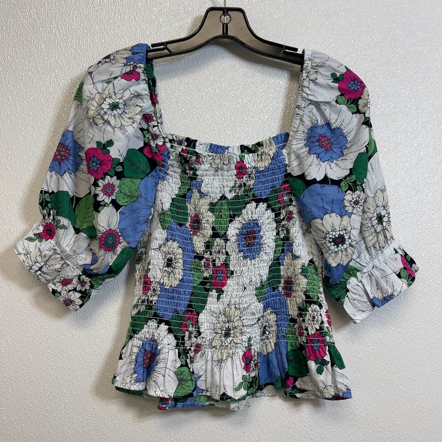 Top Short Sleeve By Gap O In Floral, Size: S