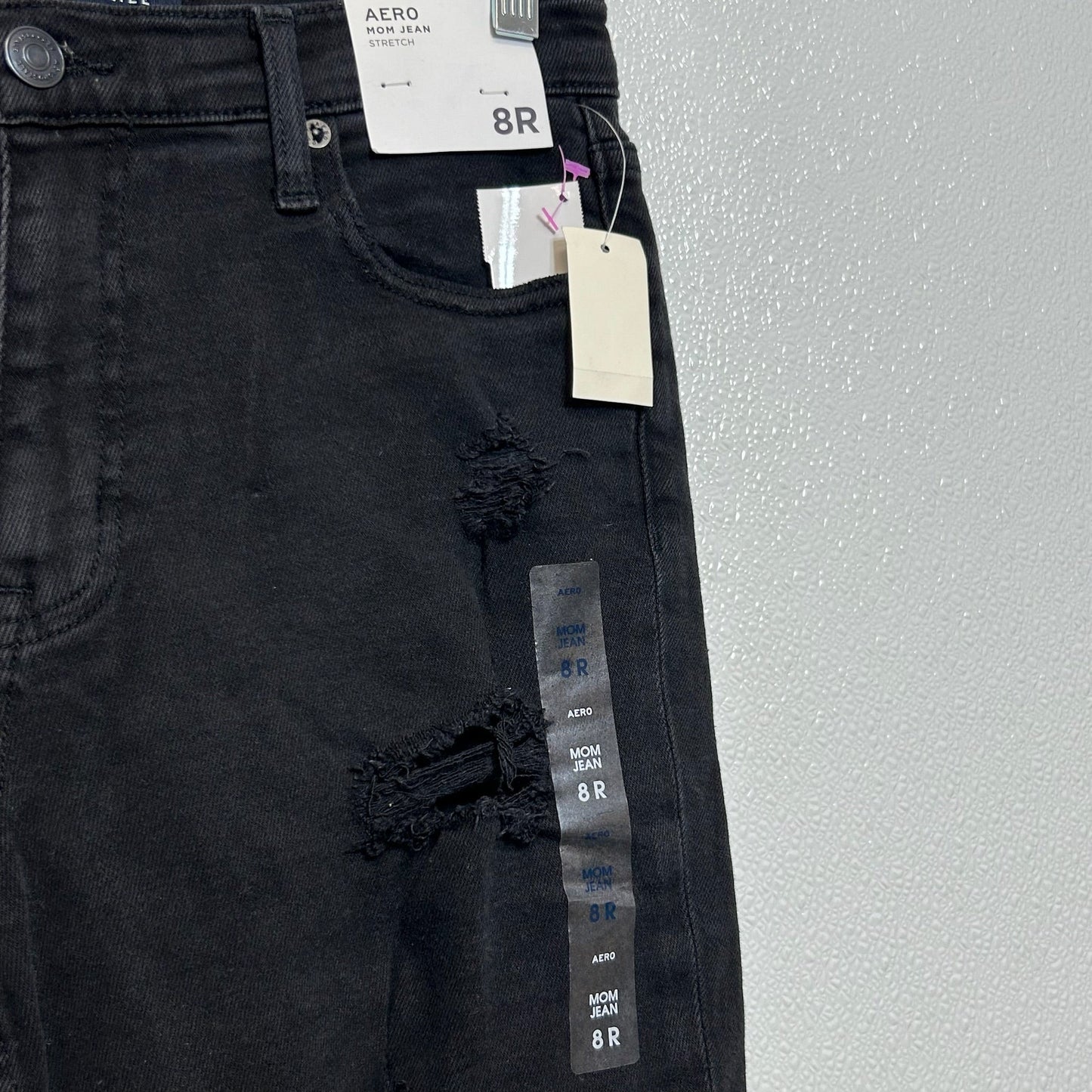 Jeans Cropped By Aeropostale In Black, Size: 8