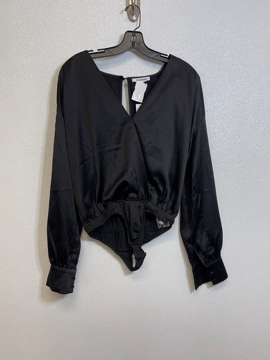 Black Top Long Sleeve Steve Madden, Size S