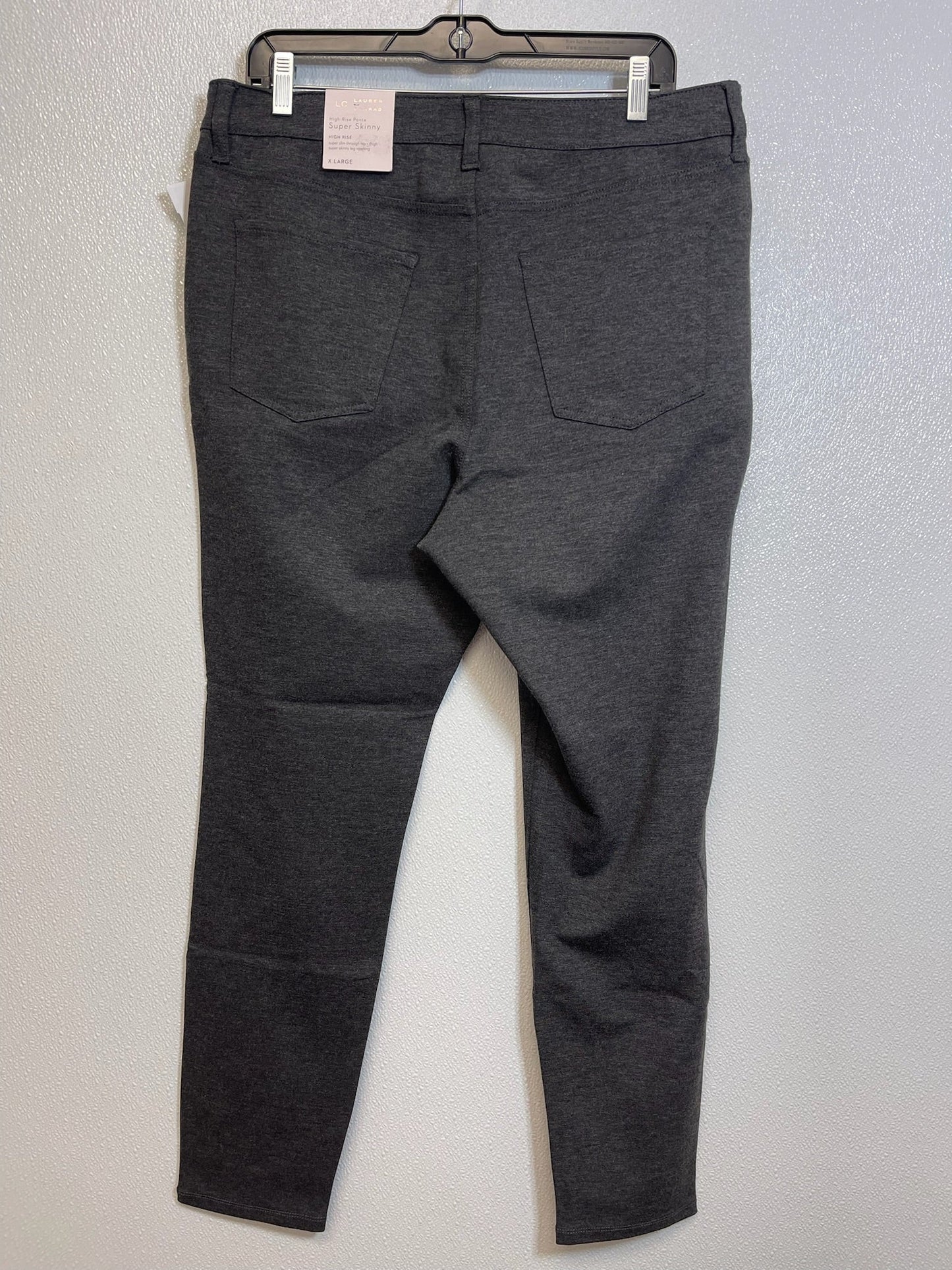 Grey Pants Ankle Lc Lauren Conrad, Size Xl