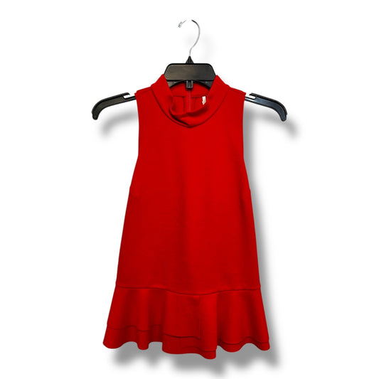 Top Sleeveless By Anthropologie In Red, Size: S