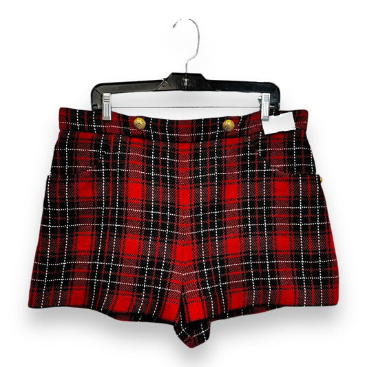 Shorts By Zara In Plaid Pattern, Size: Xxl